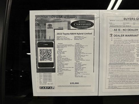 Used 2023 Toyota RAV4 Limited image 13