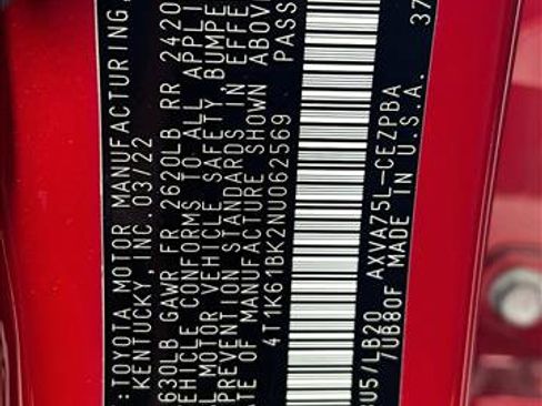 Certified 2022 Toyota Camry XSE image 26