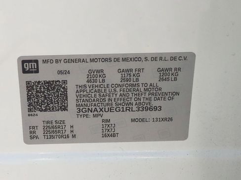 Used 2024 Chevrolet Equinox LT AWD/4WD image 36