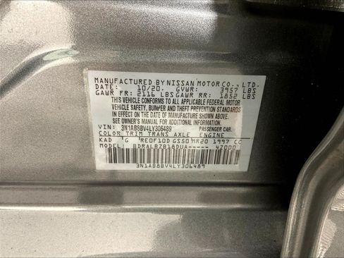 Certified 2020 Nissan Sentra S w/ Trunk Package FWD image 19