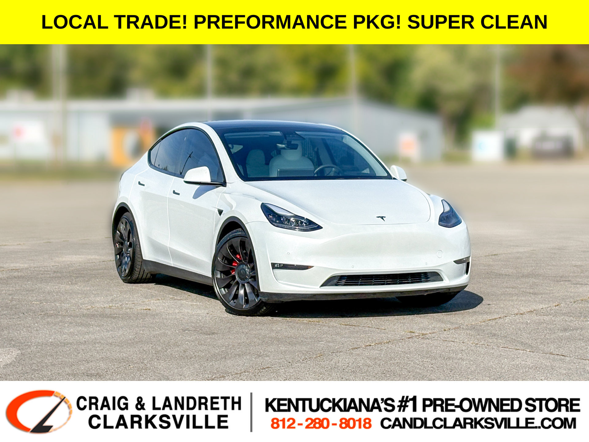 Used 2022 Tesla Model Y Performance AWD/4WD image 1