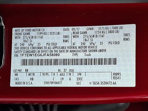 Used 2018 Ford F150 Lariat AWD/4WD image 28