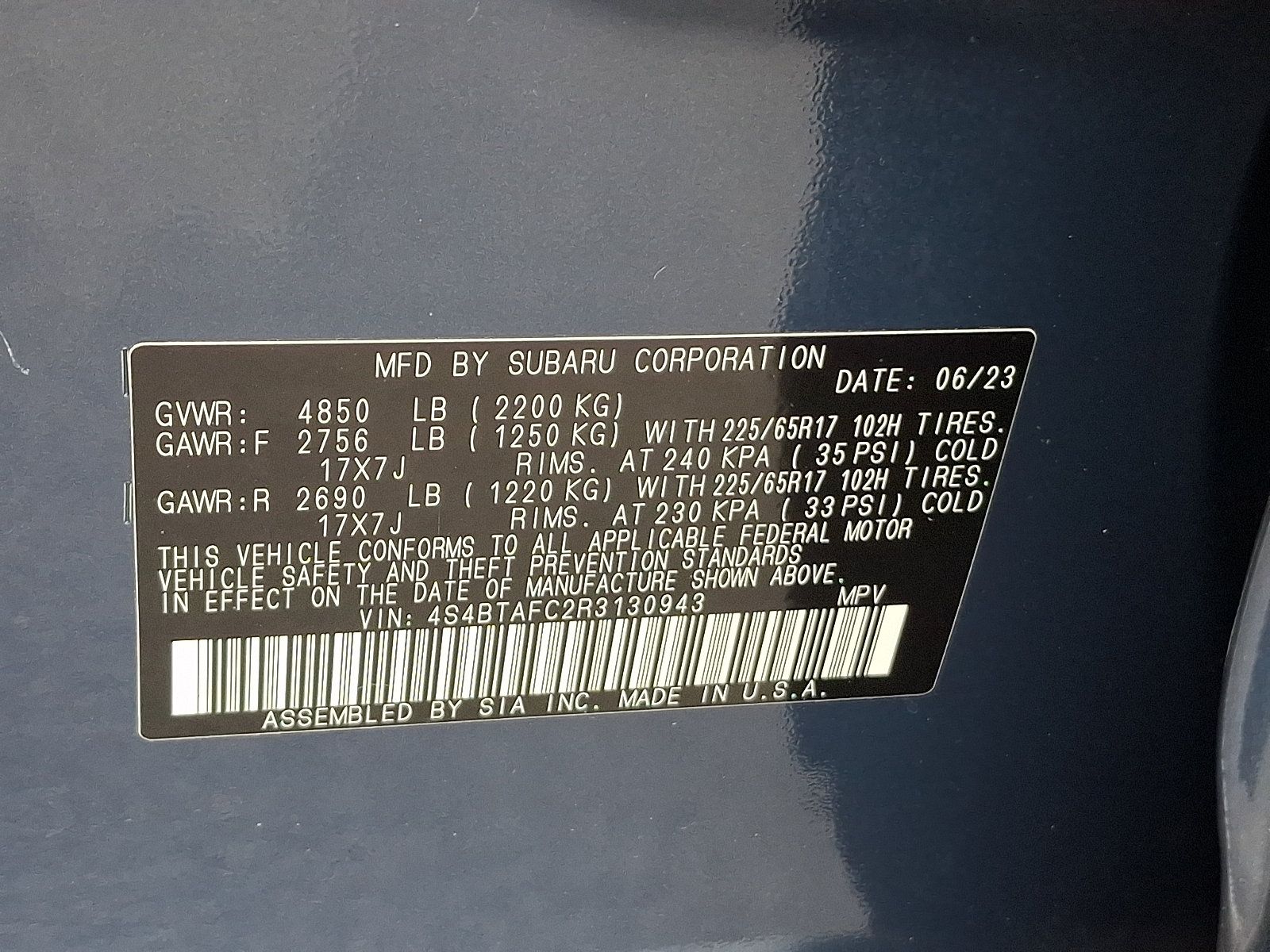 Certified 2024 Subaru Outback Premium AWD/4WD image 27