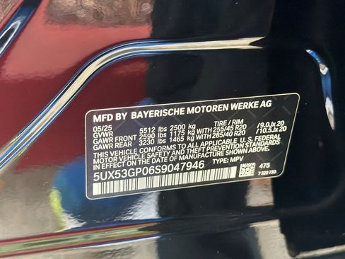 Used 2025 BMW X3 xDrive30i w/ Convenience Package AWD/4WD image 40