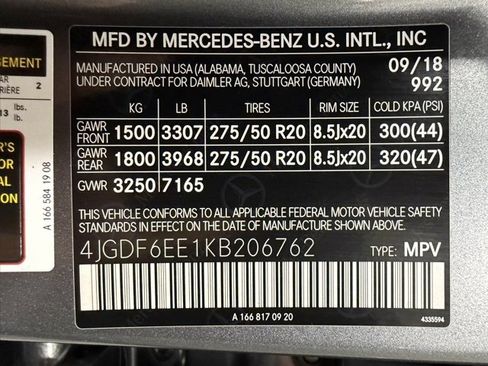 Used 2019 Mercedes-Benz GLS 450 4MATIC image 32