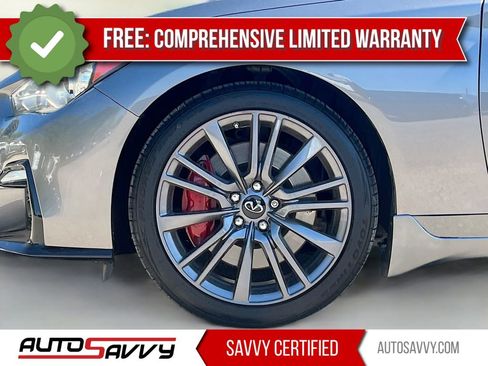 Used 2022 INFINITI Q50 Red Sport 400 w/ Carbon Fiber Package RWD image 33