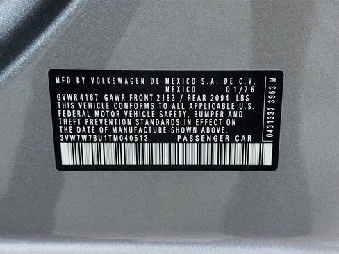 New 2026 Volkswagen Jetta SE FWD image 31