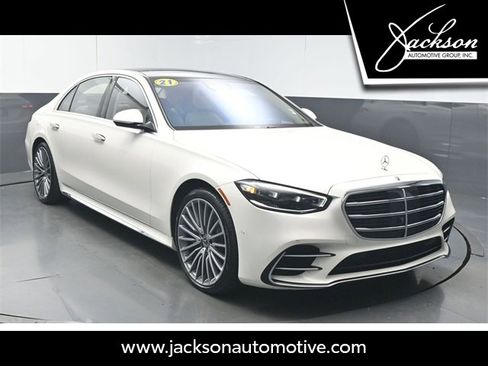Used 2021 Mercedes-Benz S 580 4MATIC Sedan image 1