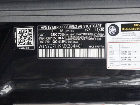 Used 2021 Mercedes-Benz G 63 AMG 4MATIC image 67