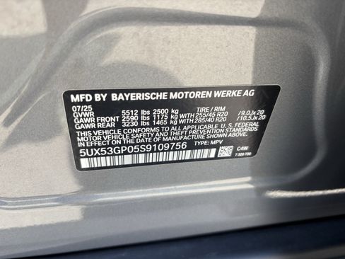 Certified 2025 BMW X3 xDrive30i w/ Premium Package AWD/4WD image 37