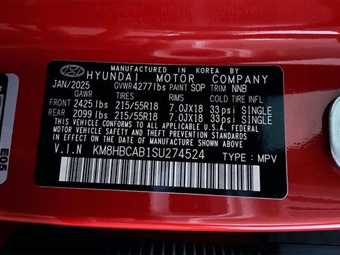 Certified 2025 Hyundai Kona SEL image 33