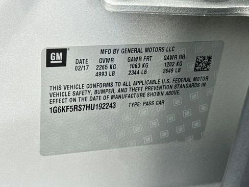 Used 2017 Cadillac CT6 Premium Luxury w/ Comfort Package image 30