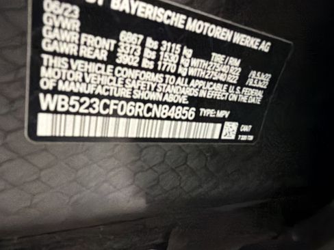 Certified 2024 BMW iX xDrive50 w/ Premium Package AWD/4WD image 9