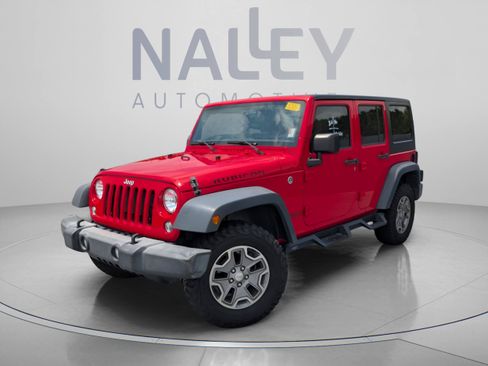 Used 2016 Jeep Wrangler Unlimited Rubicon w/ Connectivity Group AWD/4WD image 1