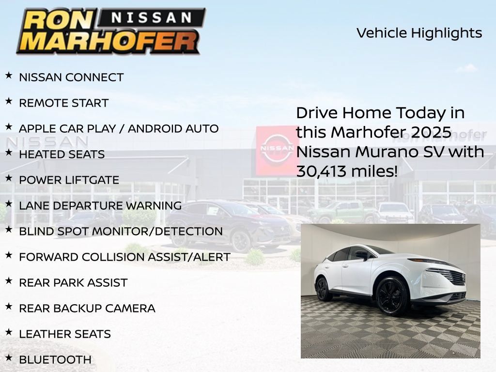 Used 2025 Nissan Murano SV FWD image 15