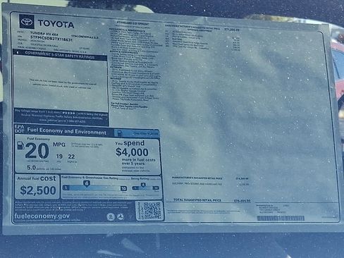 New 2026 Toyota Tundra 1794 Edition AWD/4WD image 21