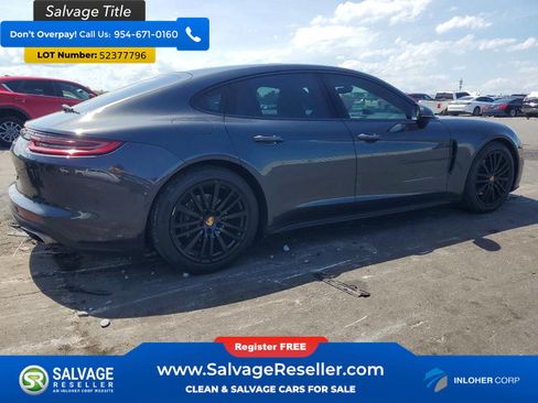 Used 2018 Porsche Panamera 4 AWD/4WD image 4