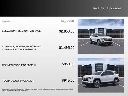 New 2026 GMC Terrain Elevation w/ Elevation Premium Package AWD/4WD image 3