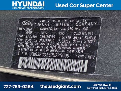 Used 2024 Hyundai Tucson Limited AWD/4WD image 45