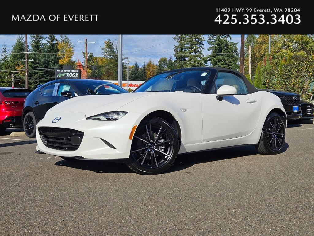 New 2026 MAZDA MX-5 Miata Grand Touring w/ Weather Package RWD image 1