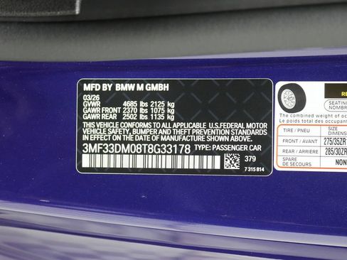 Used 2026 BMW M2 CS RWD image 43