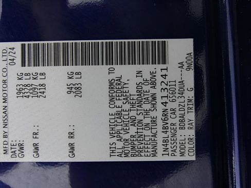 Certified 2024 Nissan Altima 2.5 S FWD image 31