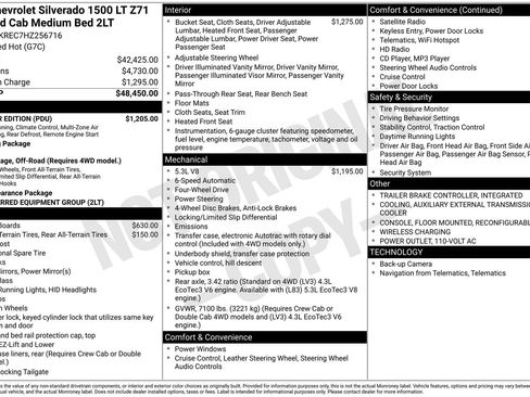 Used 2017 Chevrolet Silverado 1500 LT w/ All Star Edition image 9