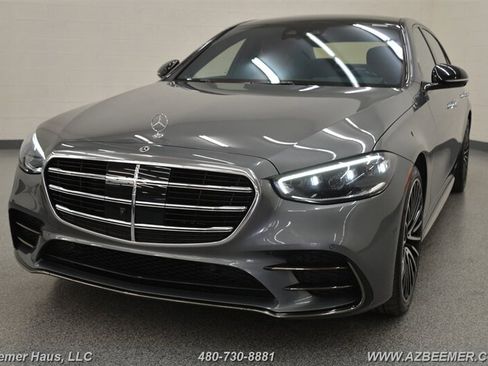 Used 2023 Mercedes-Benz S 500 4MATIC w/ AMG Line image 1