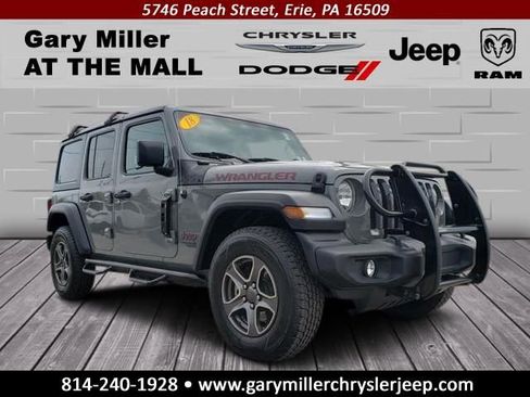 Used 2018 Jeep Wrangler Unlimited Sport S AWD/4WD image 1