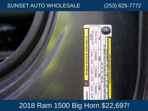Used 2018 RAM 1500 Big Horn AWD/4WD image 31