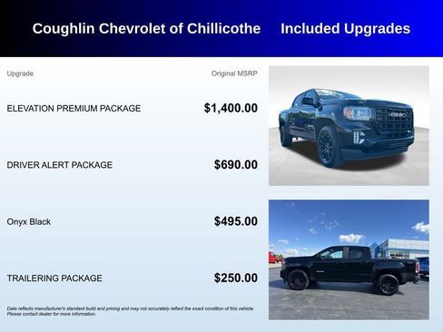 Used 2022 GMC Canyon Elevation w/ Elevation Premium Package AWD/4WD image 3