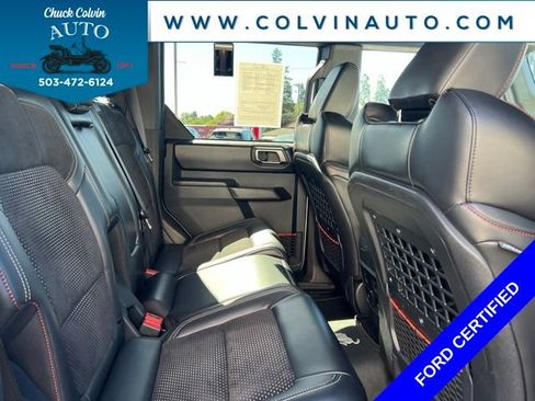 Certified 2024 Ford Bronco Raptor w/ Interior Carbon Fiber Pack 6 AWD/4WD image 30
