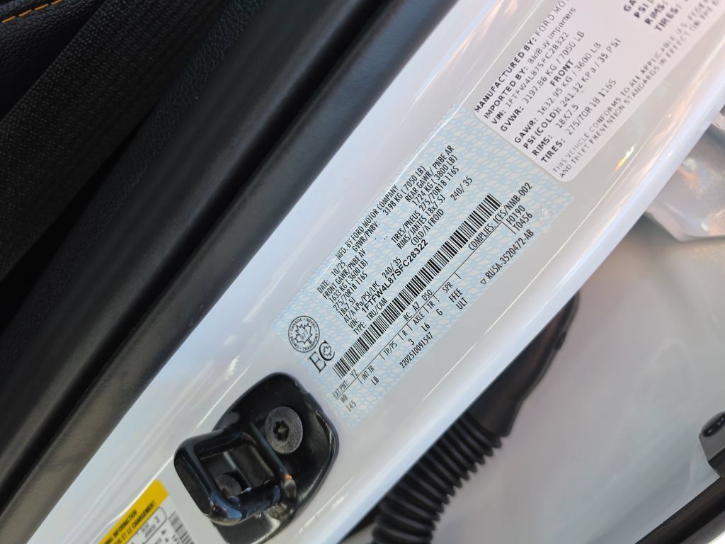 Used 2025 Ford F150 Tremor w/ Tow/Haul Package AWD/4WD image 37
