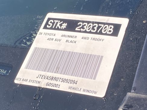 Used 2026 Toyota 4Runner TRD Off-Road image 10