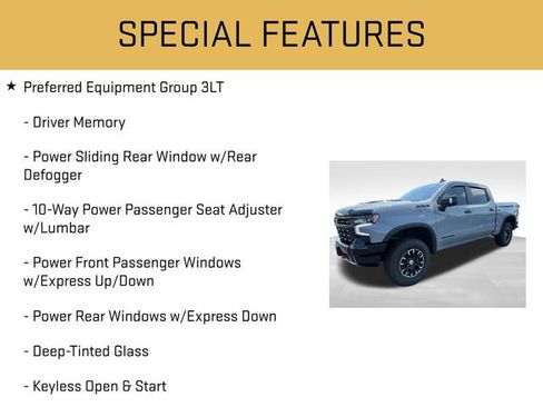 Used 2024 Chevrolet Silverado 1500 ZR2 w/ Technology Package AWD/4WD image 12