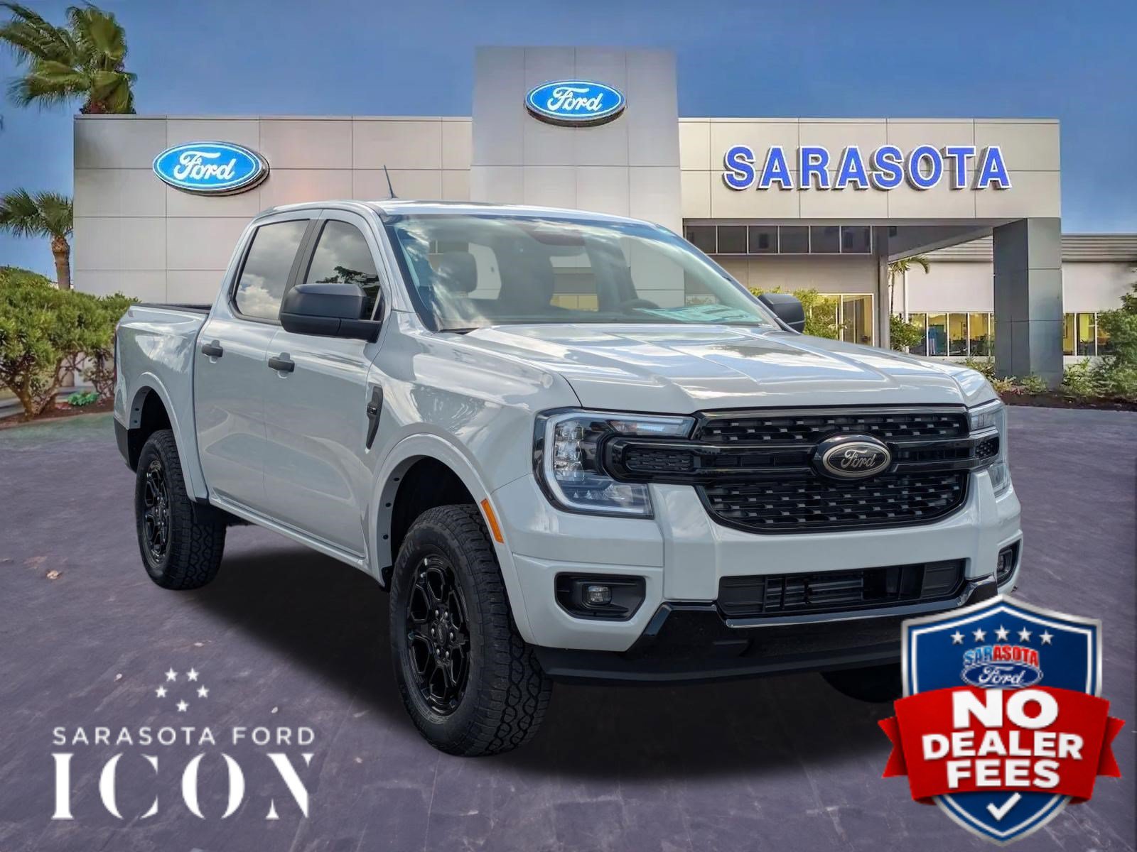 New 2026 Ford Ranger XLT w/ Black Appearance Package RWD image 1