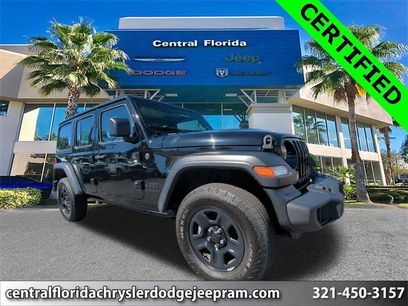 Certified 2024 Jeep Wrangler Unlimited Sport