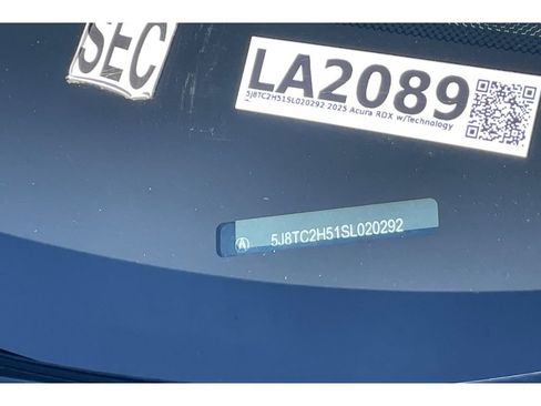 Certified 2025 Acura RDX SH-AWD w/ Technology Package image 53