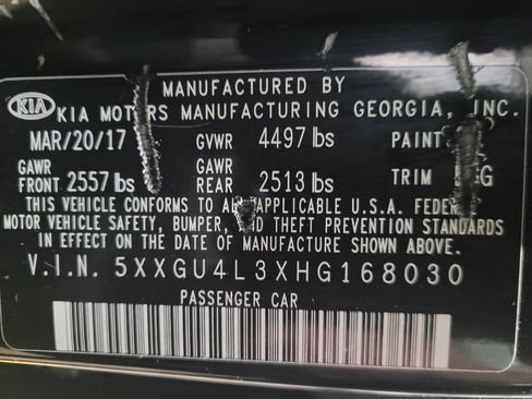 Used 2017 Kia Optima EX FWD image 33