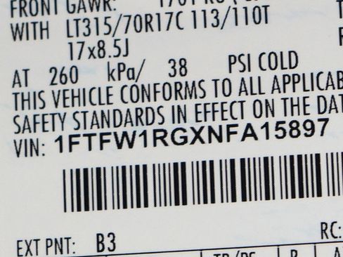 Used 2022 Ford F150 Raptor w/ Equipment Group 801A High image 31