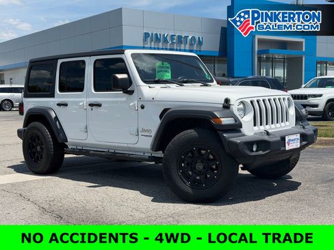 Used 2020 Jeep Wrangler Unlimited Sport S AWD/4WD image 1