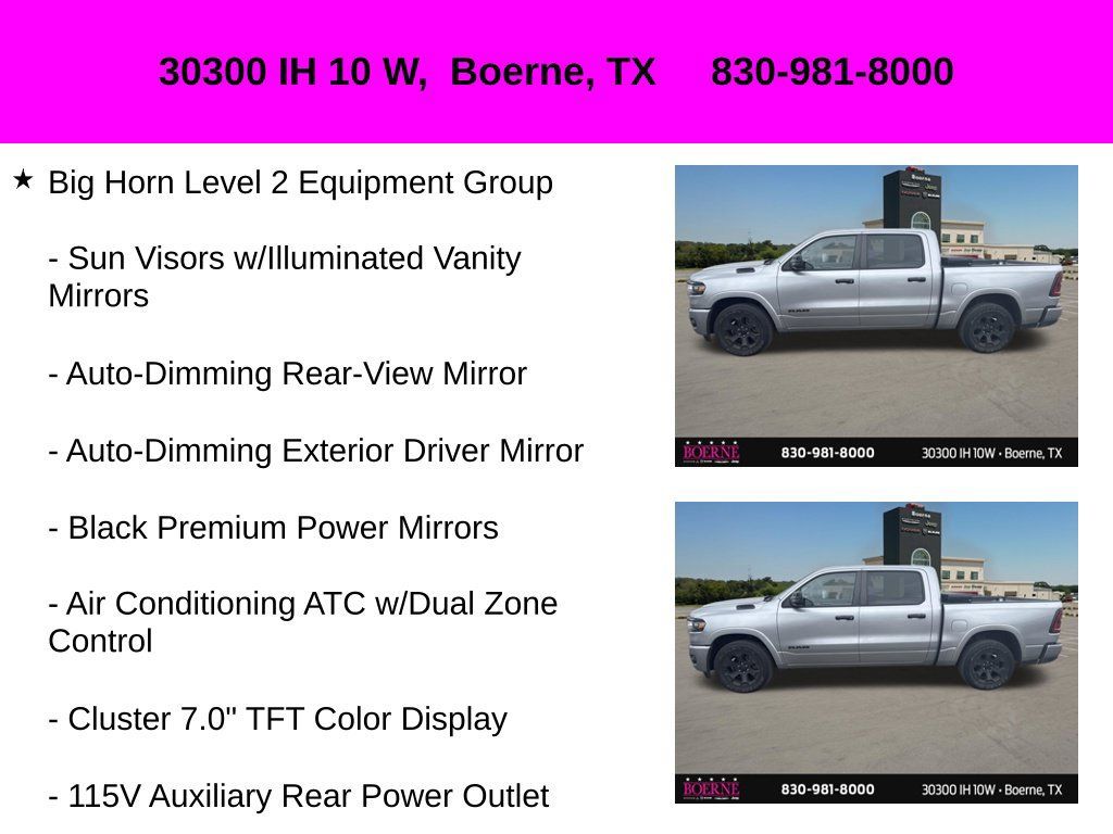Used 2025 RAM 1500 Big Horn AWD/4WD image 19