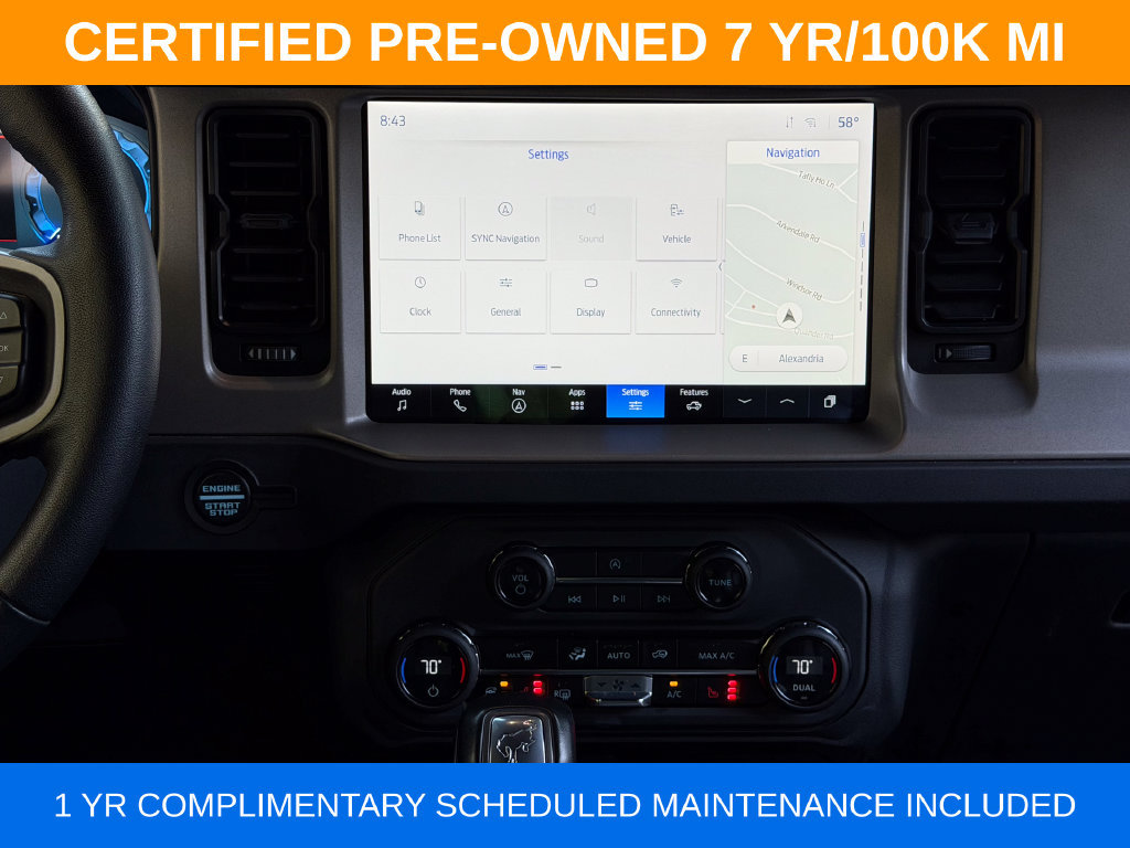 Used 2025 Ford Bronco Outer Banks AWD/4WD image 9
