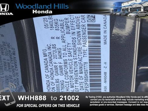Used 2025 Honda Civic Sport image 26