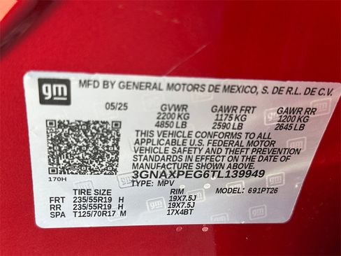 New 2026 Chevrolet Equinox LT w/ Convenience Package II image 24