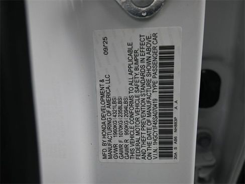 New 2025 Honda Accord SE image 10