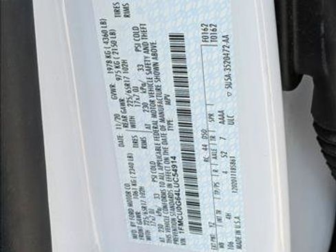Certified 2020 Ford Escape SE FWD image 26