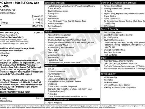 Used 2020 GMC Sierra 1500 SLT w/ SLT Premium Package image 4