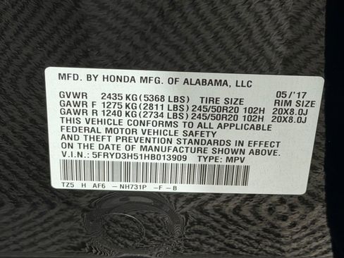Used 2017 Acura MDX FWD w/ Technology Package image 19