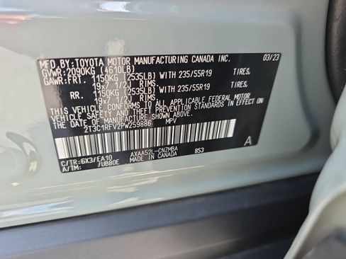 Used 2023 Toyota RAV4 XLE Premium FWD image 35
